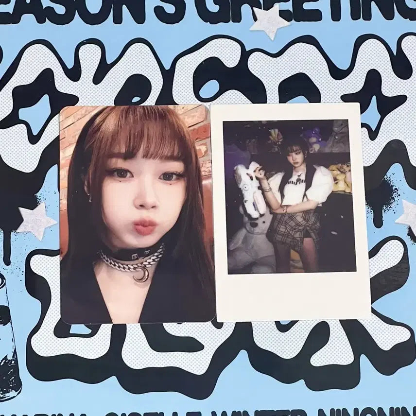 [BUNJANG] Aespa Giselle Bundle Set Photocard (Girls Album) / 에스파 지젤 포토카드 2장 일괄 양도해요 포카 걸스 girls 앨포 폴라