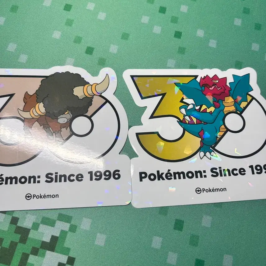 [BUNJANG] Pokemon 30th Anniversary Logo Stickers / 포켓몬 30주년 로고 스티커 판매/교환