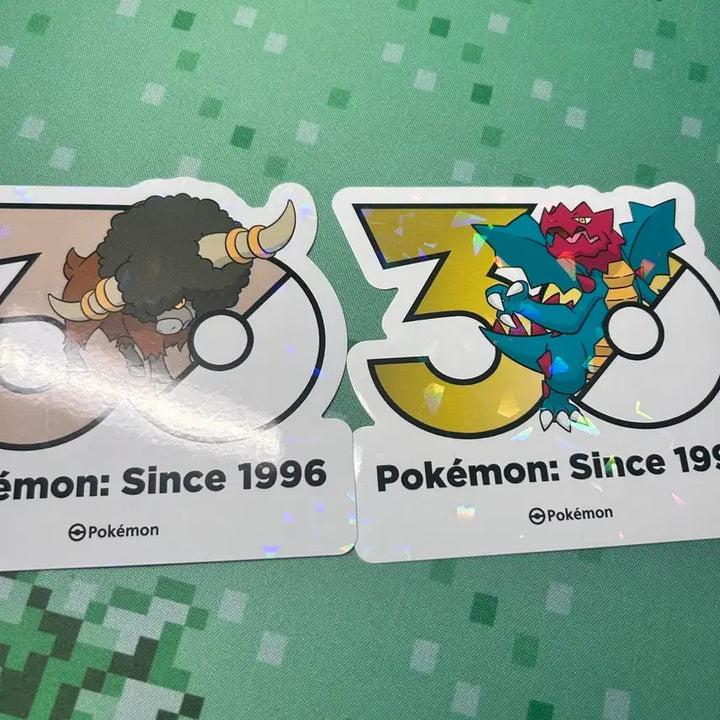 [BUNJANG] Pokemon 30th Anniversary Logo Stickers / 포켓몬 30주년 로고 스티커 판매/교환