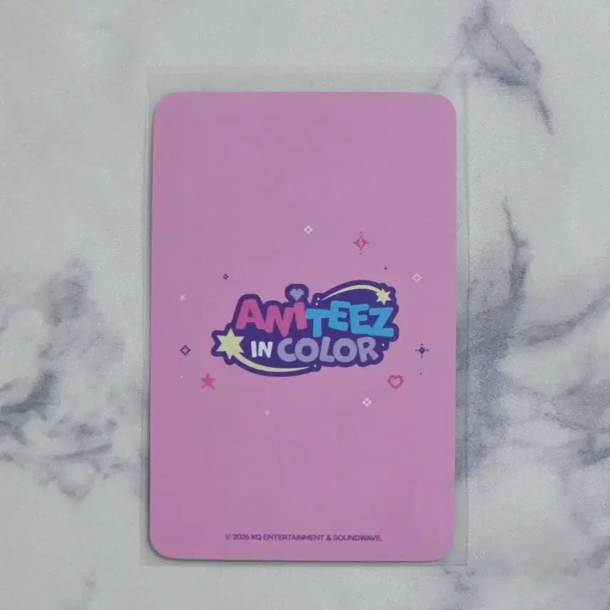 [BUNJANG] ATEEZ Yeosang Aniteez 3D Sticker Photocard Haemongi / 에이티즈 여상 애니티즈 입체 스티커 포카 헷몽이