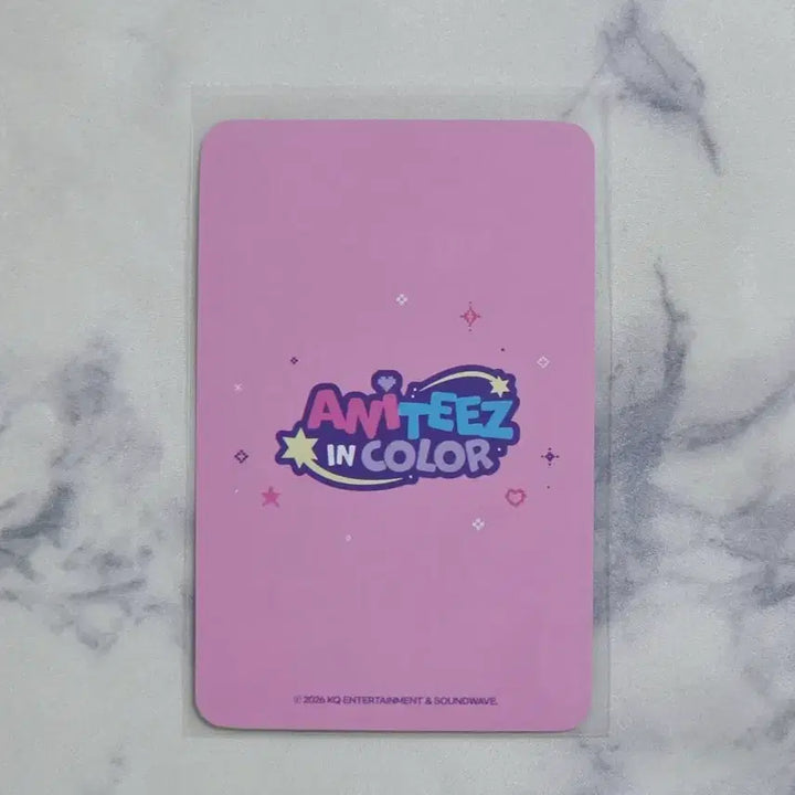 [BUNJANG] ATEEZ Yeosang Aniteez 3D Sticker Photocard Haemongi / 에이티즈 여상 애니티즈 입체 스티커 포카 헷몽이