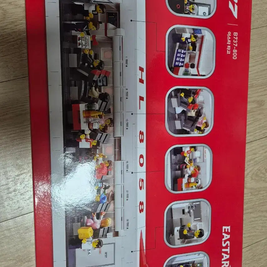 [BUNJANG] Oxford Eastar Jet B737-800 Building Blocks Set / 미개봉 새상품  B737-800이스타 제트 타고 레고 옥스포드