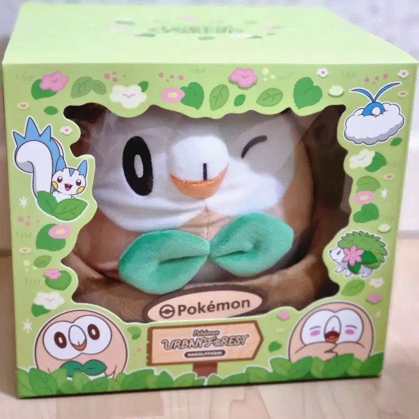 [BUNJANG] Pokemon Secret Urban Forest Rowlet Plush / 포켓몬 시크릿 어반 포레스트 나몰빼미 인형