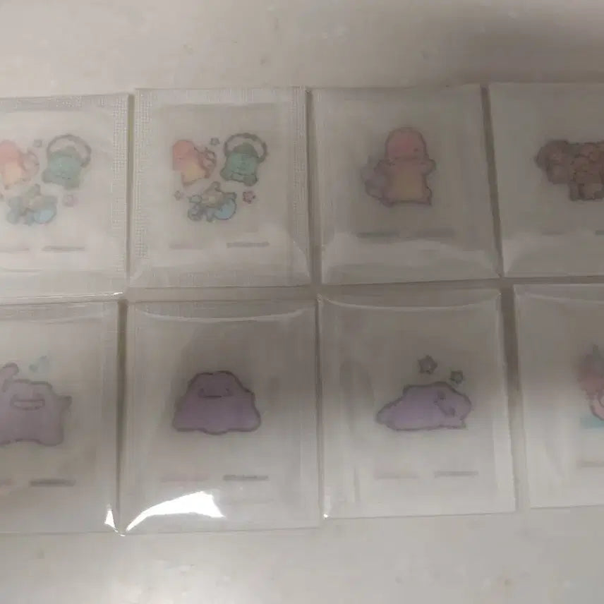 [SOLD OUT] 올리브영 포켓몬 컬러그램 띠부띠부씰 8장