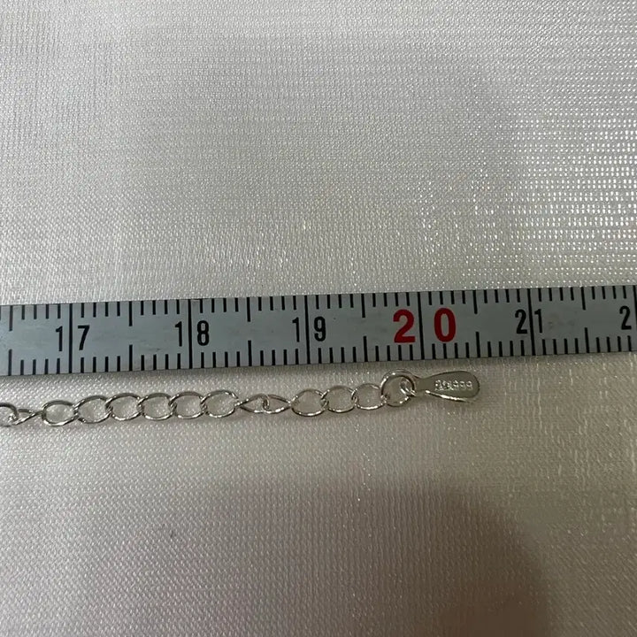 [BUNJANG] 999 Silver Pendant Bracelet / 999은 실버 펜던트 팔찌 (새상품)B0278
