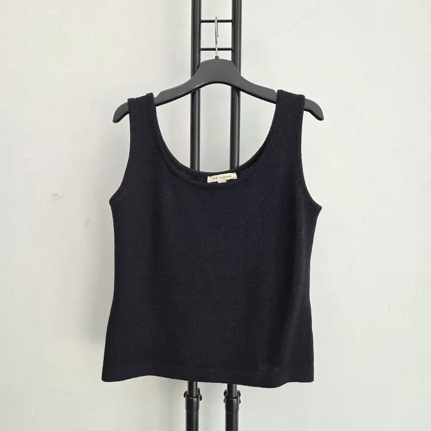 [BUNJANG] S.J. JOHN Black Sleeveless Knit / 정품 센존 S.J JOHN  블랙 민소매 니트