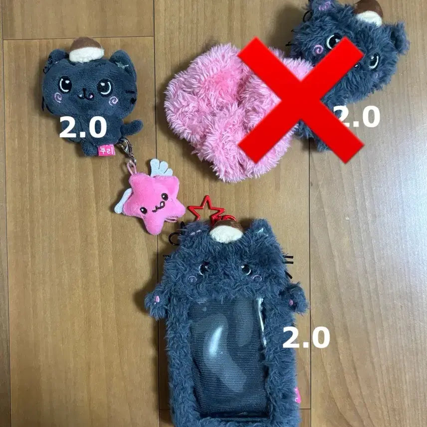 [BUNJANG] Riku Kuri Mini Doll Photocard Holder Bundle Set / 리쿠 쿠리 미니돌 포카홀더 일괄양도