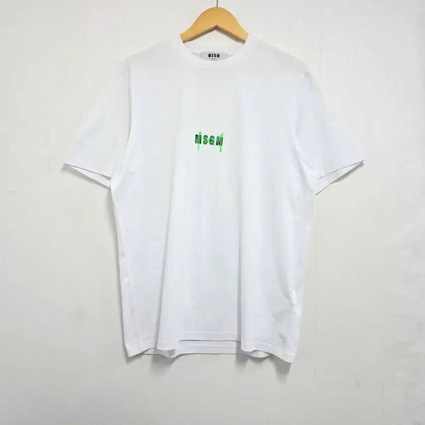 [BUNJANG] MSGM Milano T-Shirt White / M 100) MSGM 밀라노 반팔티셔츠 화이트