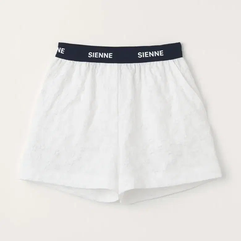 [BUNJANG] Sienne Jacquard Punch Banding Boxer Pants / 시엔느 자카드 펀칭 밴딩 복서 팬츠