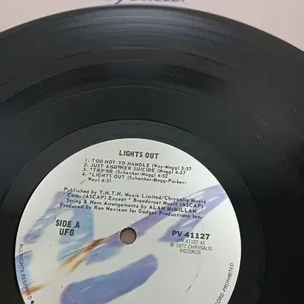 [BUNJANG] UFO Lights Out 1977 US Reissue Vinyl / UFO " Try Me "