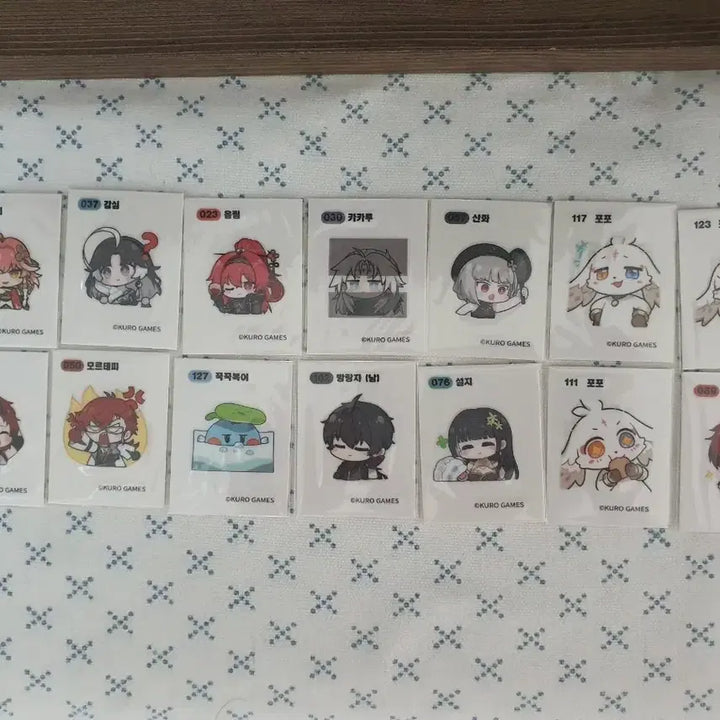 [BUNJANG] Myocho Ttibuseal Collection Vol. 2 / 명조 띠부씰 모음 2