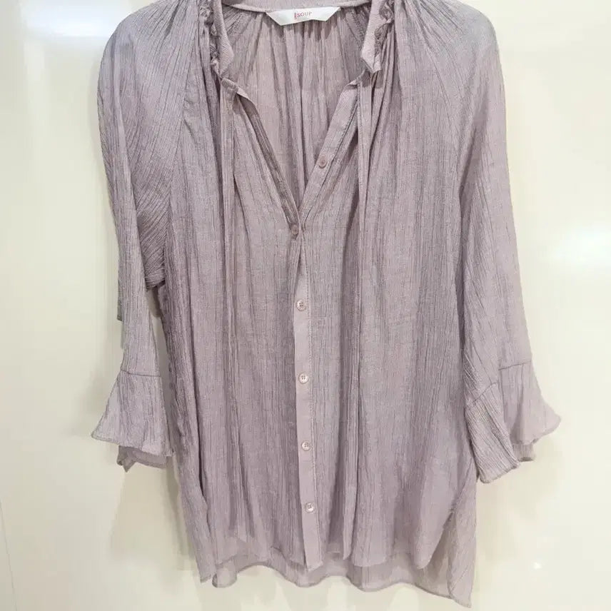 [BUNJANG] Soup Striped Blouse / Soup 블라우스