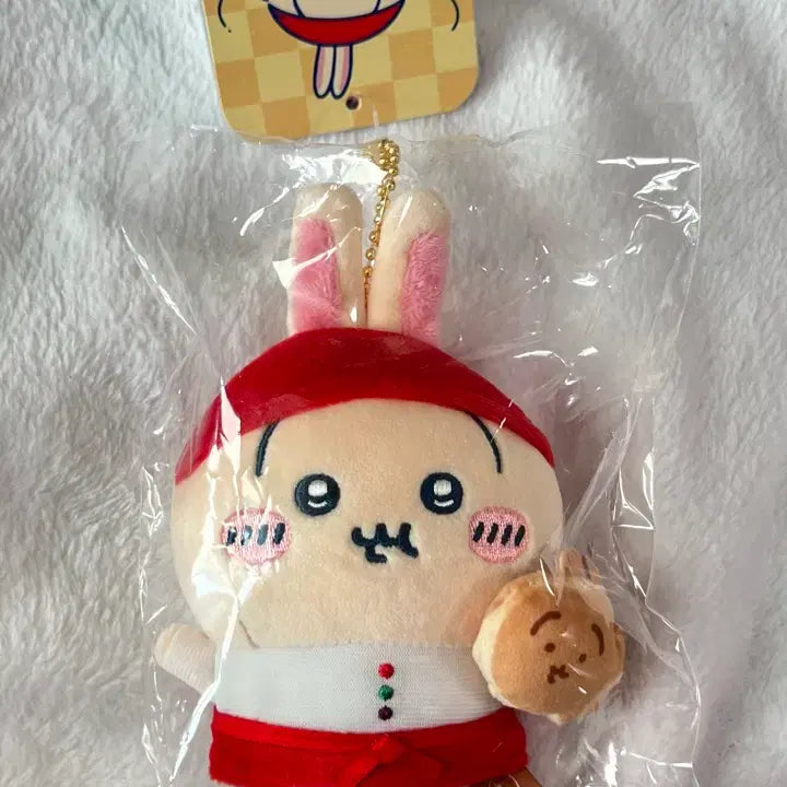 [BUNJANG] Chiikawa Usagi Yakiten Mascot / 치이카와 야끼 점원 우사기 마스코트