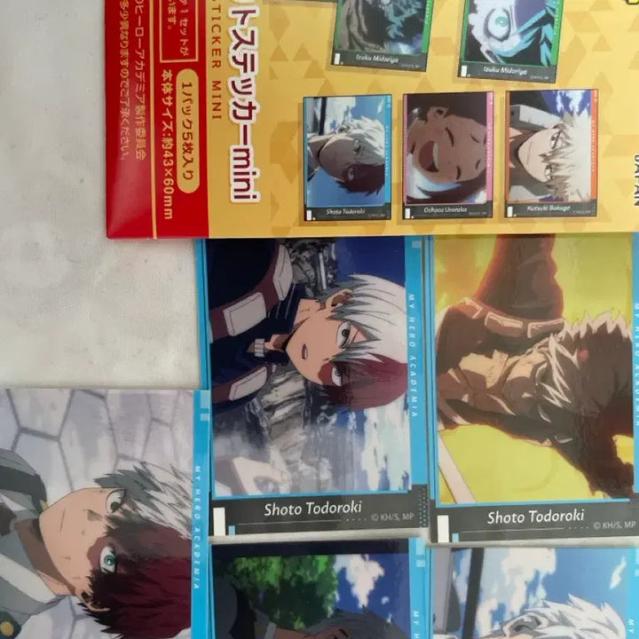[BUNJANG] Shoto Todoroki Memory Cut Mini Sticker / 토도로키 쇼토 메모리컷 미니 스티커