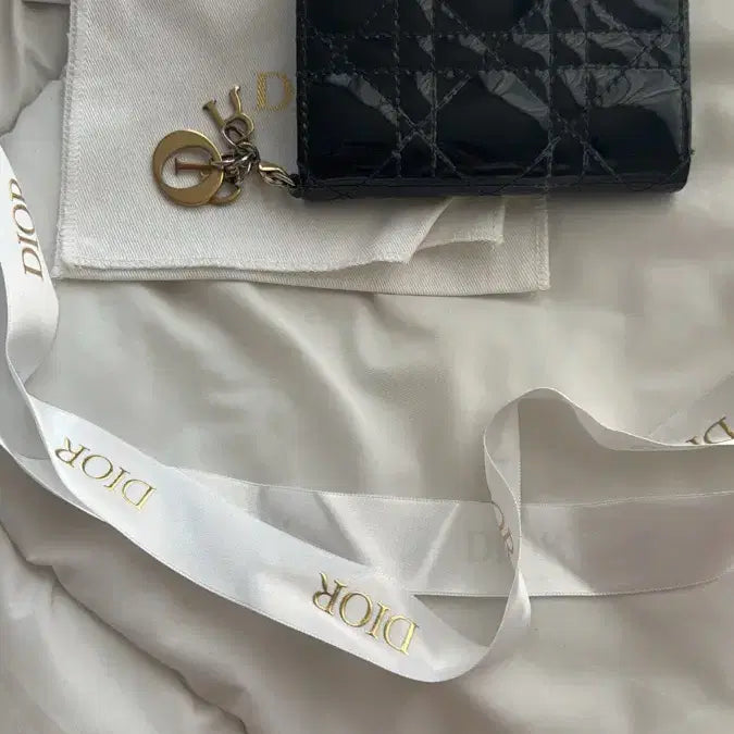 [BUNJANG] Dior Quilted Flap Card Holder / 디올 플랩 카드 지갑