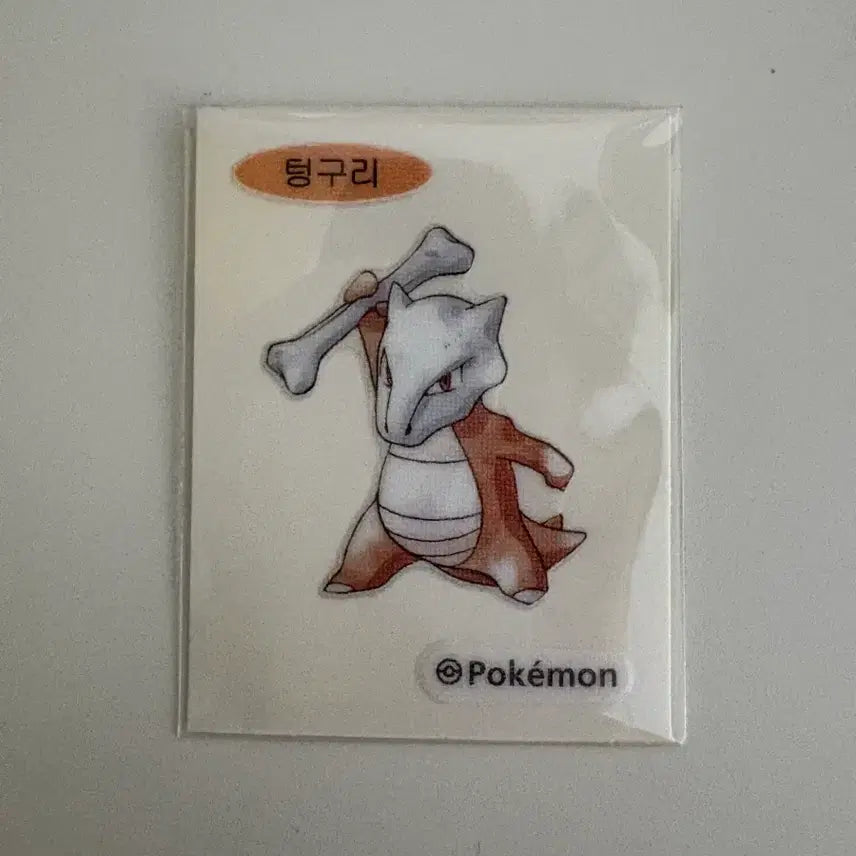 [BUNJANG] Pokemon 30th Anniversary Ttingsel Golem / 포켓몬 30주년 띠부씰 텅구리