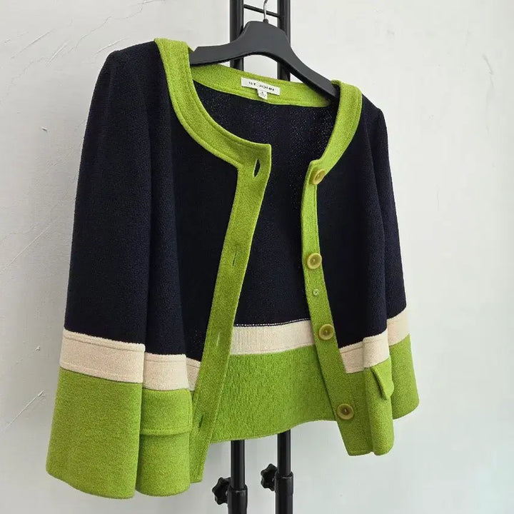[SOLD OUT] 정품 센존 ST.JOHN 니트 가디건 그린