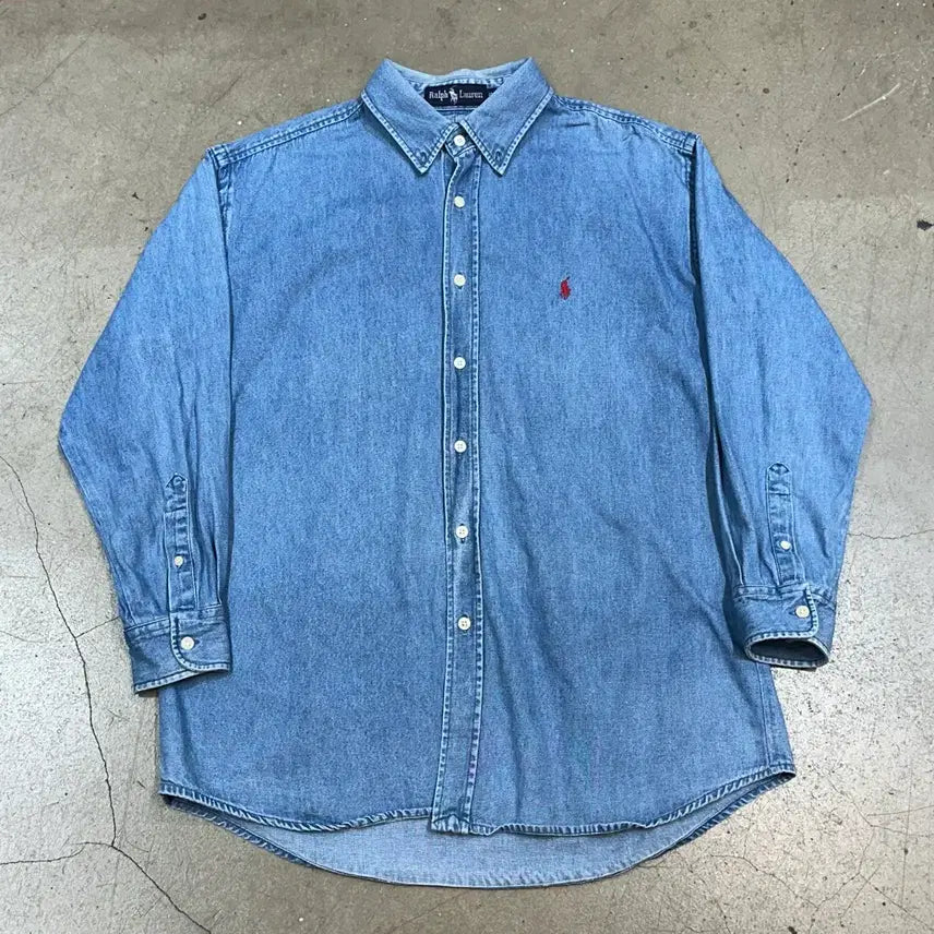 [BUNJANG] Polo Ralph Lauren Denim Shirt / 105 폴로랄프로랜 데님셔츠