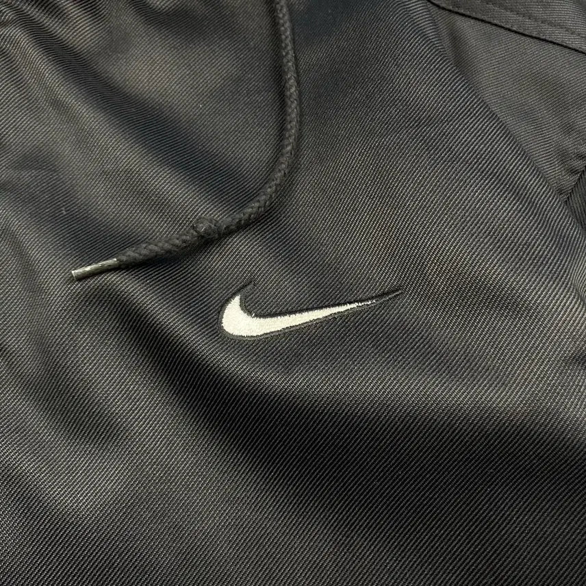 [BUNJANG] Nike Black Swoosh Long Padded Jacket / 나이키 블랙 스우시 롱 돕바