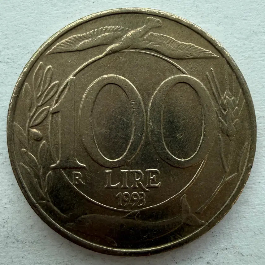 [BUNJANG] 1993 Italy 100 Lire Coin / 1993년 이탈리아 100리라 동전 S2935