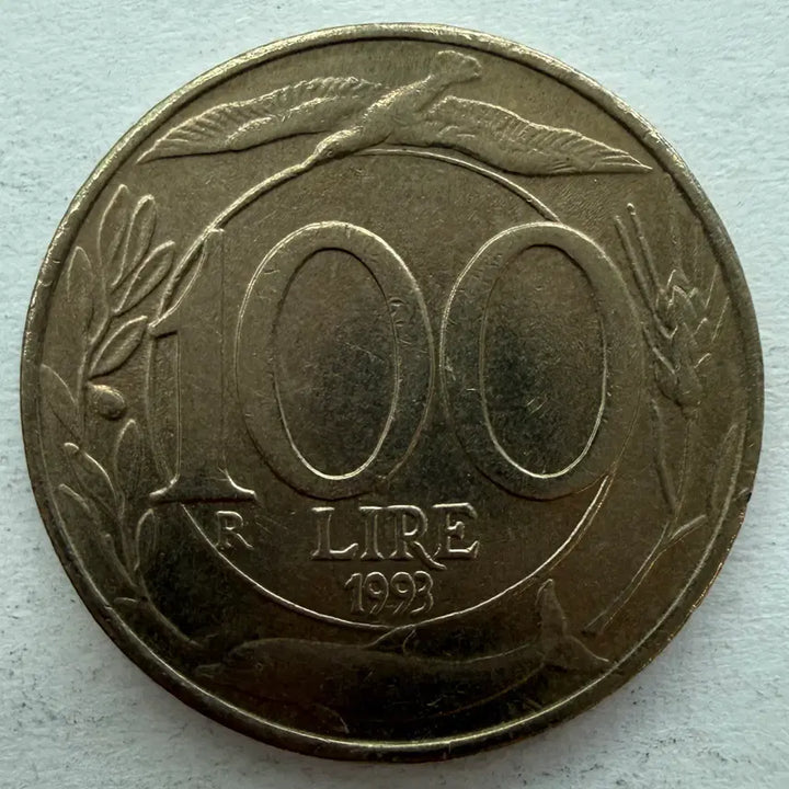 [BUNJANG] 1993 Italy 100 Lire Coin / 1993년 이탈리아 100리라 동전 S2935