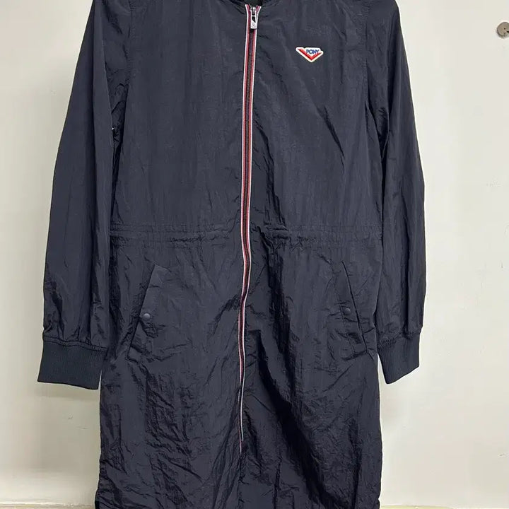 [BUNJANG] PONY Long Windbreaker Navy 95 / PONY 롱 바람막이 네이비 95