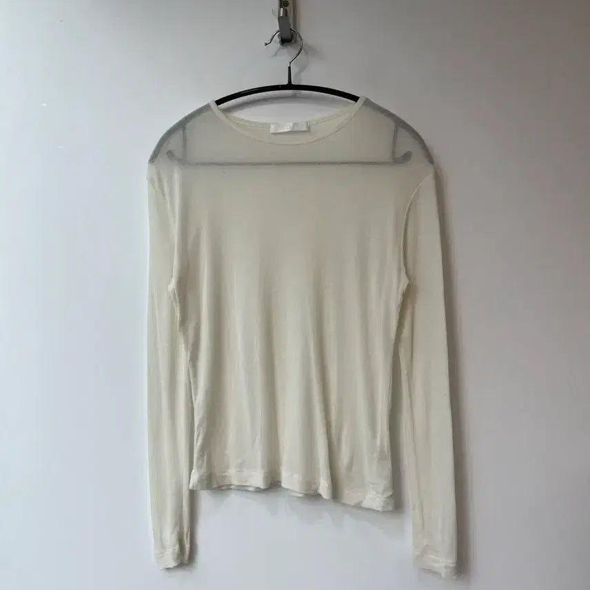 [BUNJANG] Broom Long Sleeve Knit Ivory / broom 긴팔 니트 아이보리
