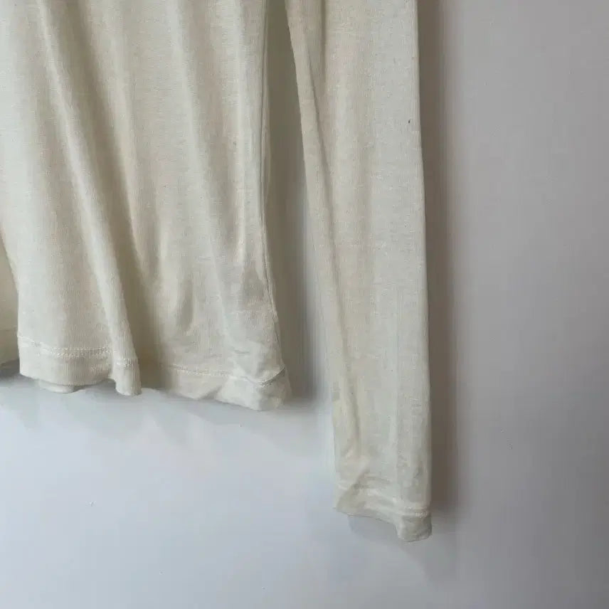 [BUNJANG] Broom Long Sleeve Knit Ivory / broom 긴팔 니트 아이보리
