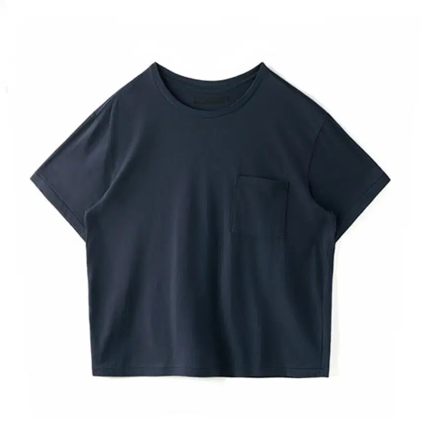 [SOLD OUT] [2] HTAE 러프 포켓 티셔츠 올드 네이비