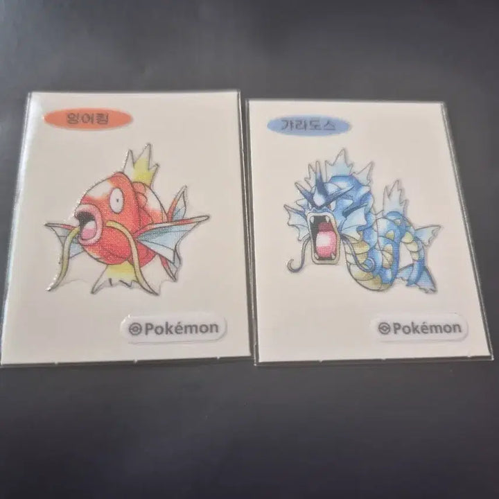 [SOLD OUT] 포켓몬 띠부씰 신상 잉어킹 갸라도스 세트 판매