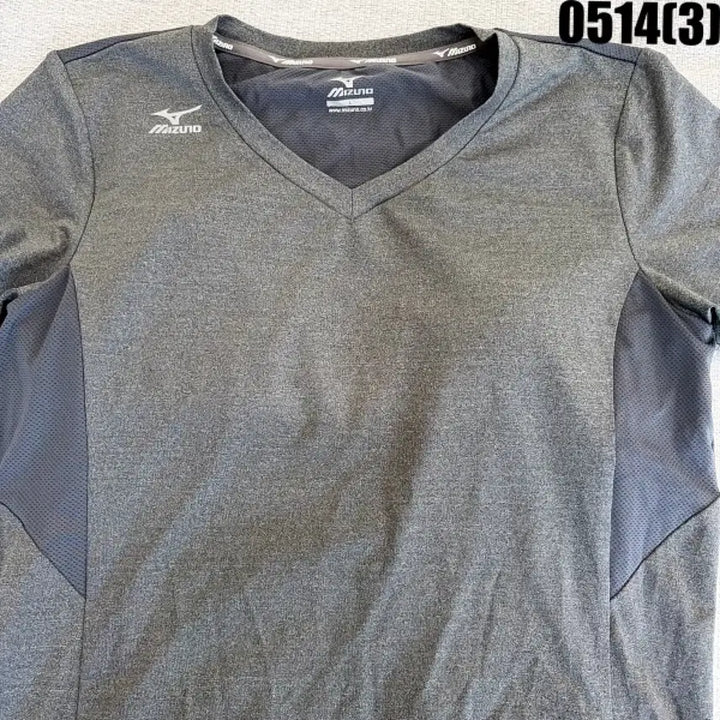 [BUNJANG] Mizuno Functional Short Sleeve T-Shirt Grey L / 미즈노 기능성 반팔 티셔츠 그레이 L 0514