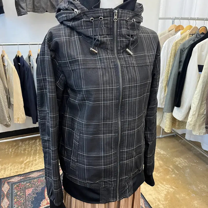 [BUNJANG] Elevenses Hooded Zip-Up Blouson Jacket / Elevenses 후드 블루종 자켓