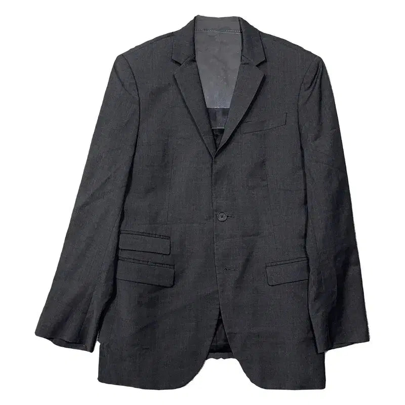 [BUNJANG] Neil Barrett Grey Standard Fit Button Blazer / 닐바렛 그레이 스탠다드 핏 버튼 블레이저 46
