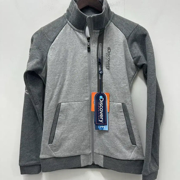 [BUNJANG] Discovery Grey Zip-Up Jacket (Men&