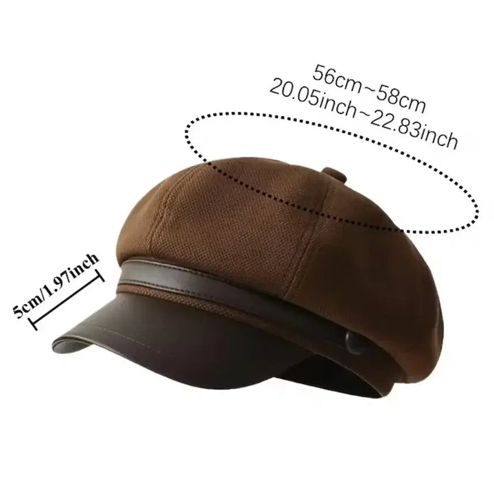 [BUNJANG] Black Beret Cap Hat / 블랙 베레모 캡 모자.새상품