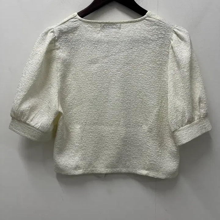 [BUNJANG] Mielio White Short Jacket (Size F) / [만원 아라비아빈티지] miello 화이트 숏 자켓 F