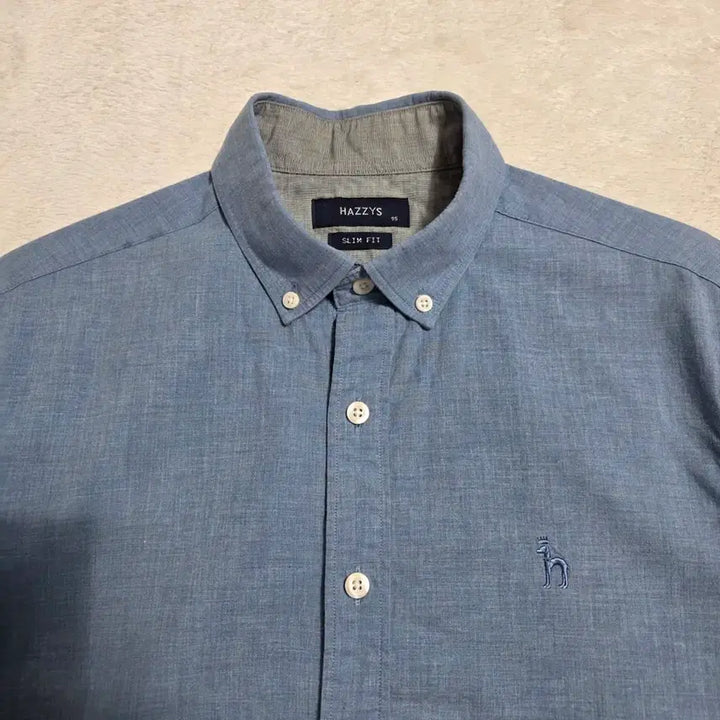 [BUNJANG] Hazzys Slim Fit Shirt / (95)헤지스 슬림핏 셔츠