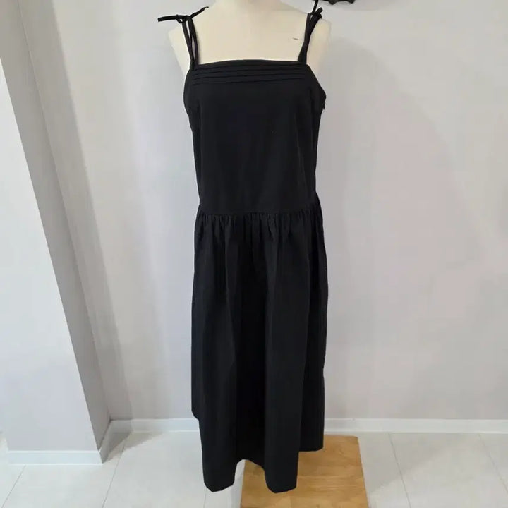 [BUNJANG] 8seconds Black Strap Long Dress / 8seconds 블랙 끈 롱 원피스
