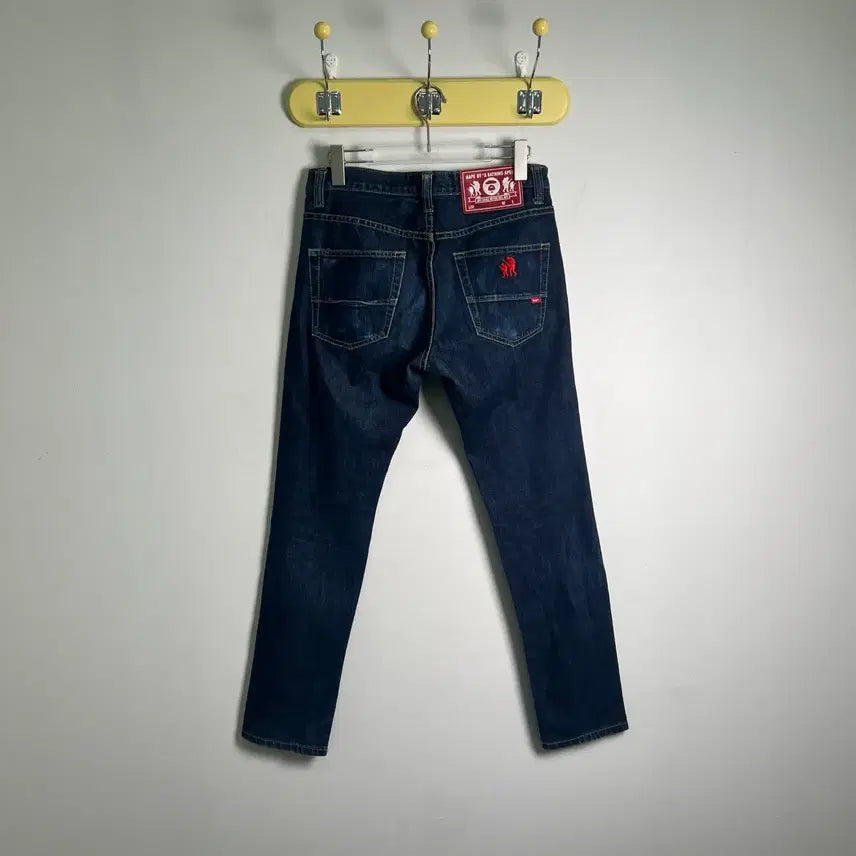 [BUNJANG] AAPE by A Bathing Ape Raw Denim Regular Fit Pants / AAPE 베이프 레귤러 핏 생지 데님 팬츠 30