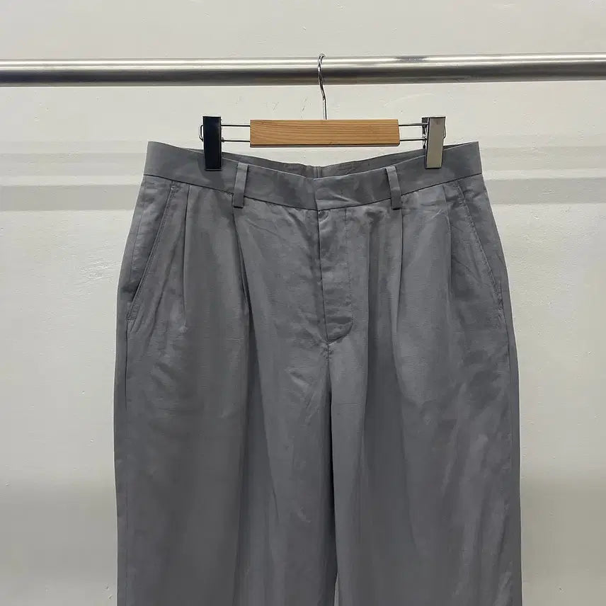 [BUNJANG] TNGT Linen Blended Wide Pants / 32인치)TNGT 티앤지티 린넨 블렌디드 와이드 팬츠