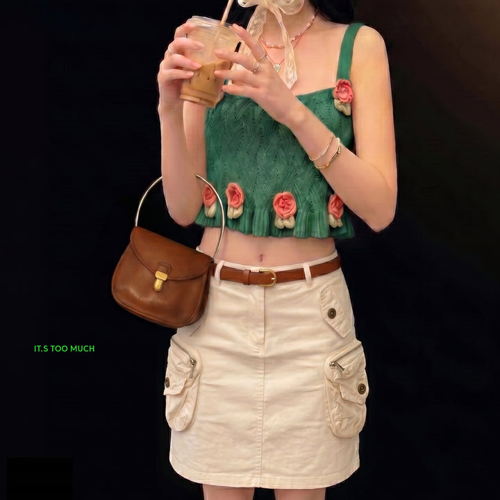 [BUNJANG] Vintage Check Pleated Mini Skirt / 2225 미니스커트 미니치마 주름치마 체크치마 빈티지스커트 롱스커트 롱치