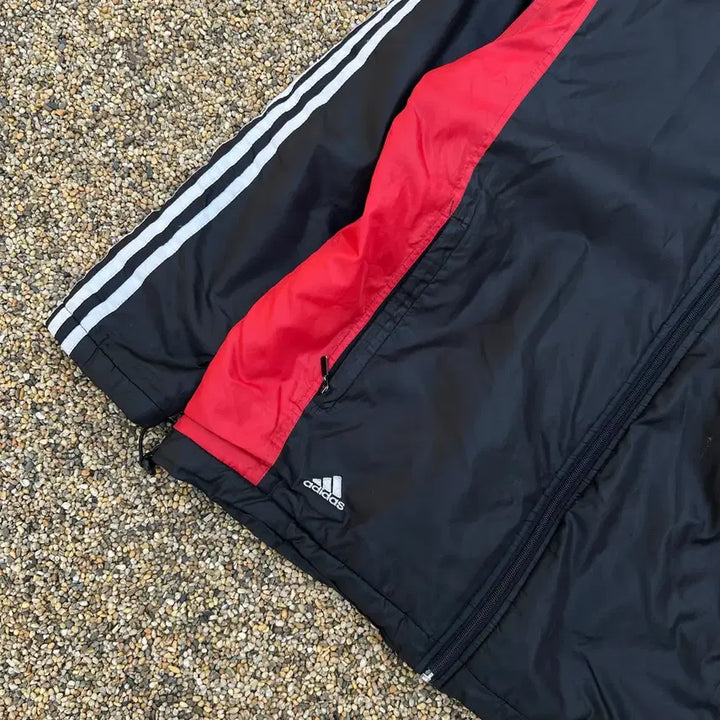[BUNJANG] Adidas Black Germany Windbreaker Jacket / 아디다스 블랙 독일 바람막이 자켓