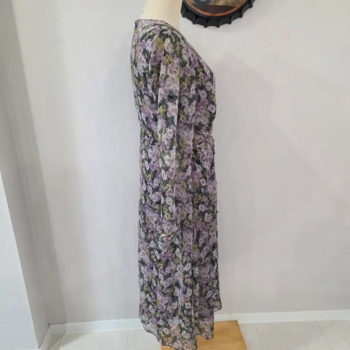 [BUNJANG] LIVEARY Flower Long Dress / LIVEARY 플라워 롱 원피스
