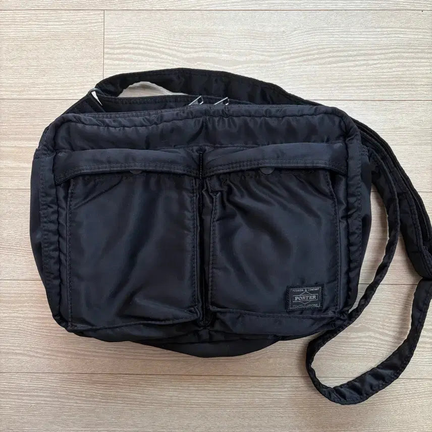 [BUNJANG] Porter Tanker Shoulder Bag Black Large / 요시다포터 porter 탱커 숄더백 블랙 라지 L