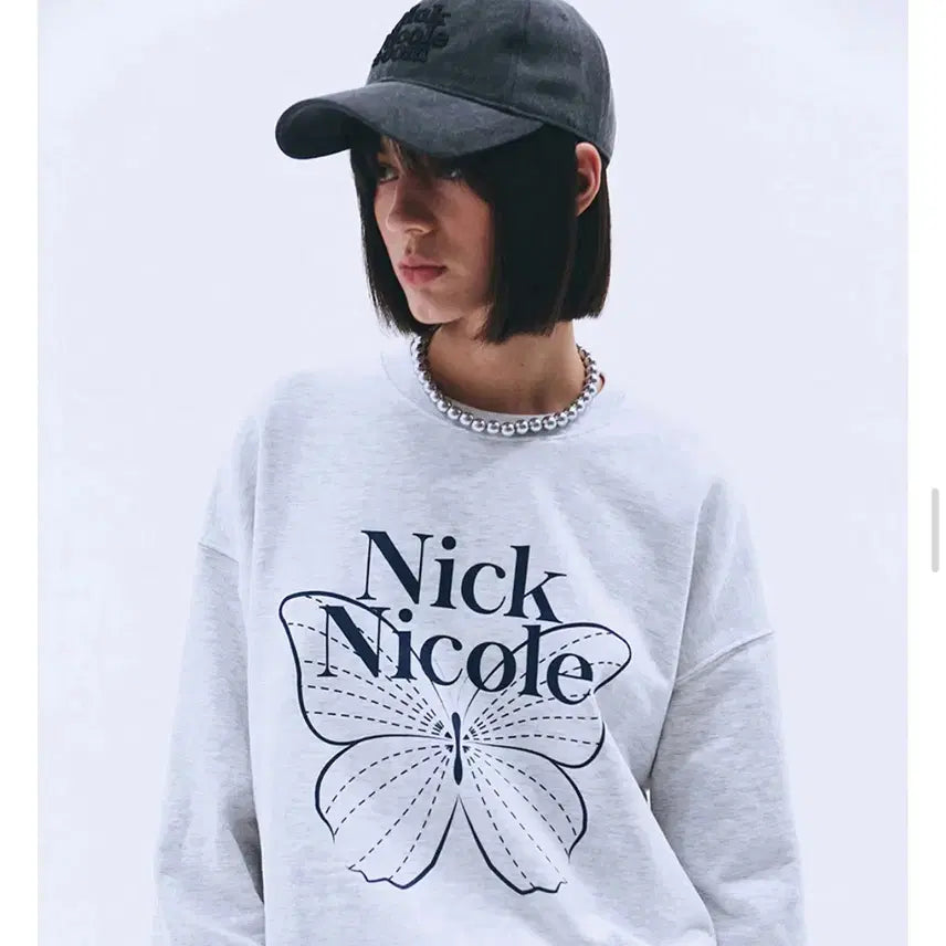[BUNJANG] Nick&amp;Nicole Denim Charcoal Hat / (새상품)닉앤니콜 모자-데님차콜