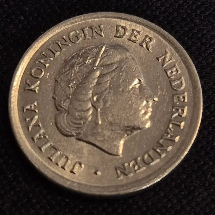 [BUNJANG] 1966 Netherlands 10 Cents Coin / 1966 네덜란드 10센트 동전 [EP. 2808]