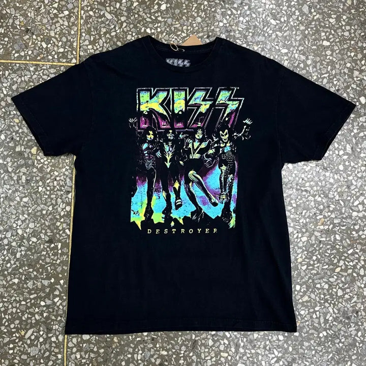 [BUNJANG] Kiss T-Shirt Large / 키스 티셔츠 L