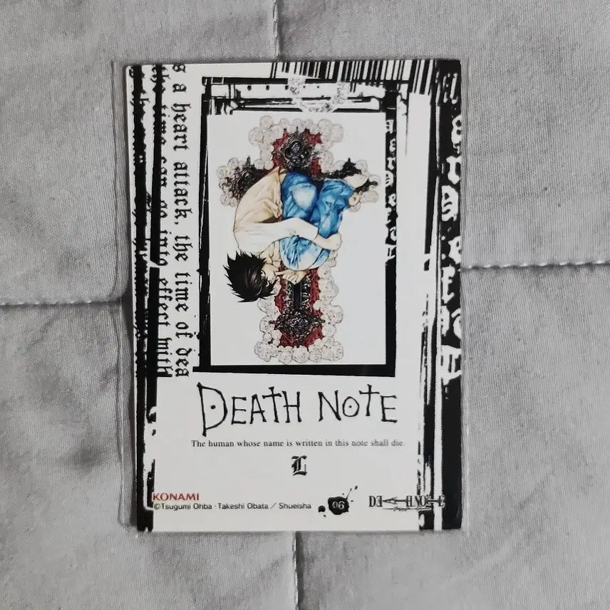 [BUNJANG] Death Note L Rare Trading Card / 데스노트 엘 L 레어 트레이딩카드 트레카 포토카드 포카 굿즈