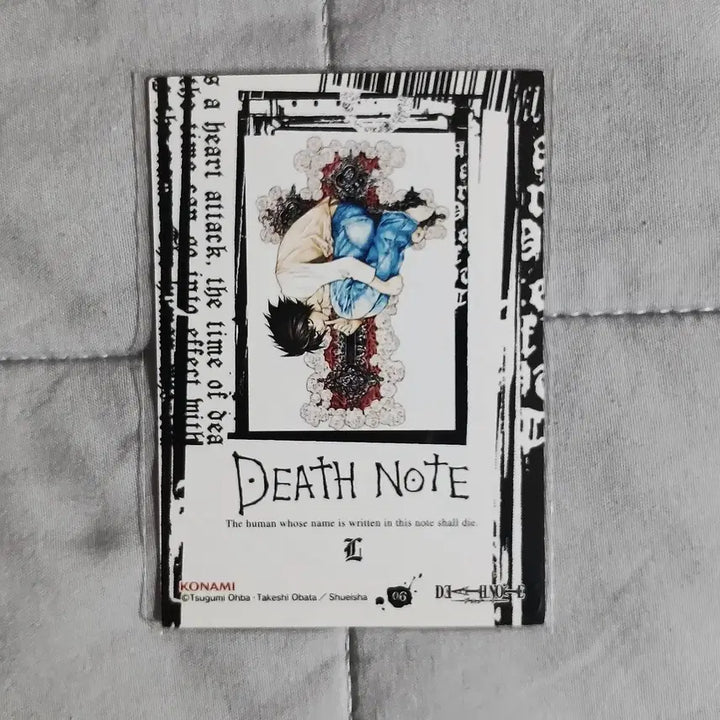 [BUNJANG] Death Note L Rare Trading Card / 데스노트 엘 L 레어 트레이딩카드 트레카 포토카드 포카 굿즈
