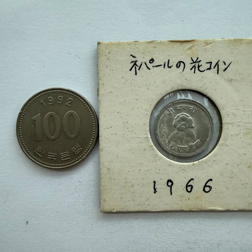[BUNJANG] 1966 Nepal 1 Paisa Coin / 1966년 네팔 1파이사 동전 S2949